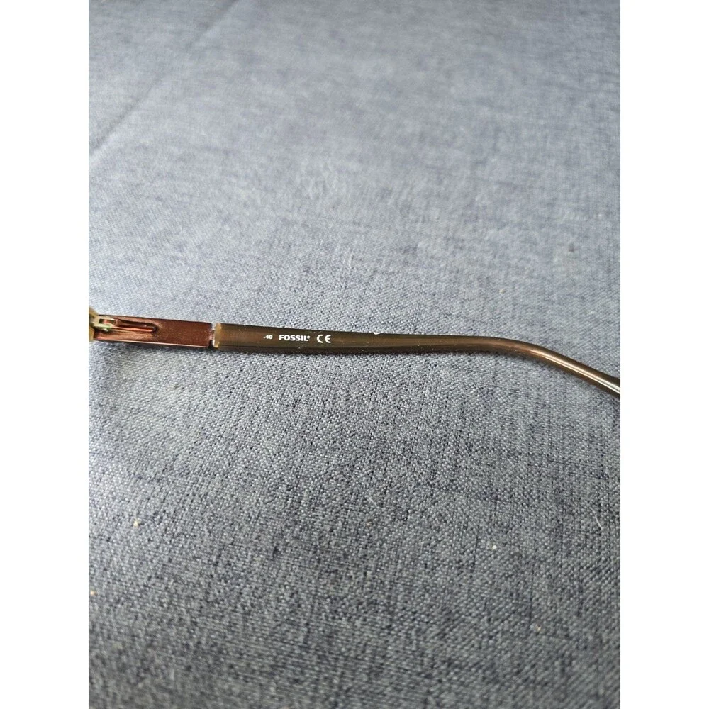 Fossil Eyeglasses TIFFANY 1 Hazel Rectangular Full Rim Plastic Frame Womens